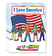 ZoCo - I Love America - Coloring & Activity Books