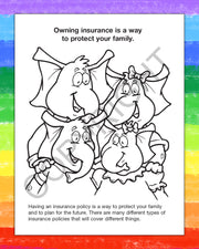 ZoCo - We All Need Insurance - Coloring & Activity Books