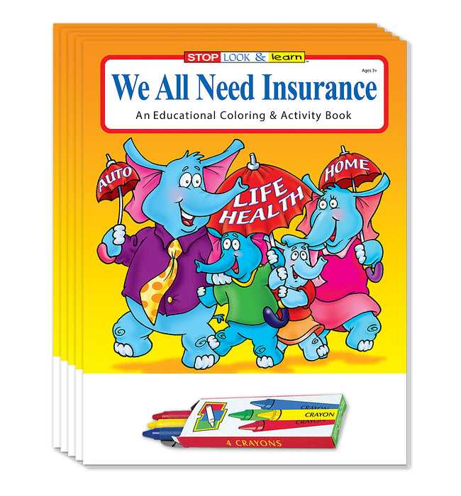 ZoCo - We All Need Insurance - Coloring & Activity Books