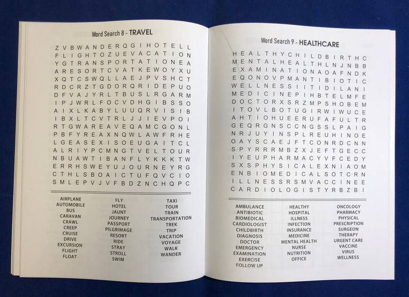 Brighter Minds - Coloring Pages, Word Search, Crossword & Sudoku Puzzles - Large Print Puzzle Books