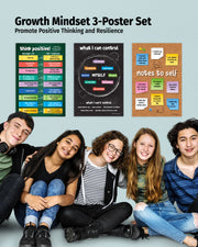 Growth Mindset 3-Poster Set