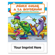 Custom Spanish coloring books for schools libraries and community outreach