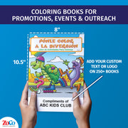 Spanish coloring book for kids with fun coloring pages and activities