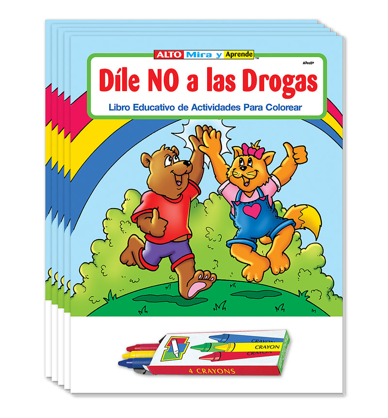 ZoCo - Be Smart, Say NO to Drugs (Spanish Version) - Coloring & Activity Books