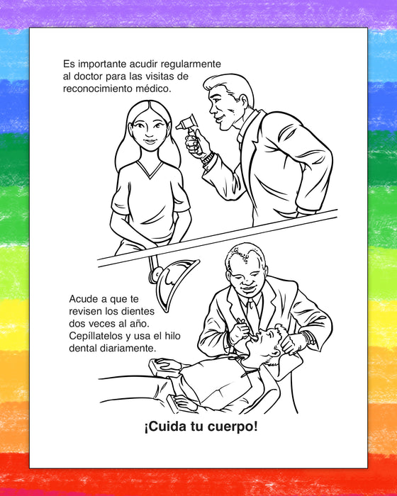 ZoCo - A Guide to Health & Safety - Spanish Version - Bulk Coloring & Activity Books