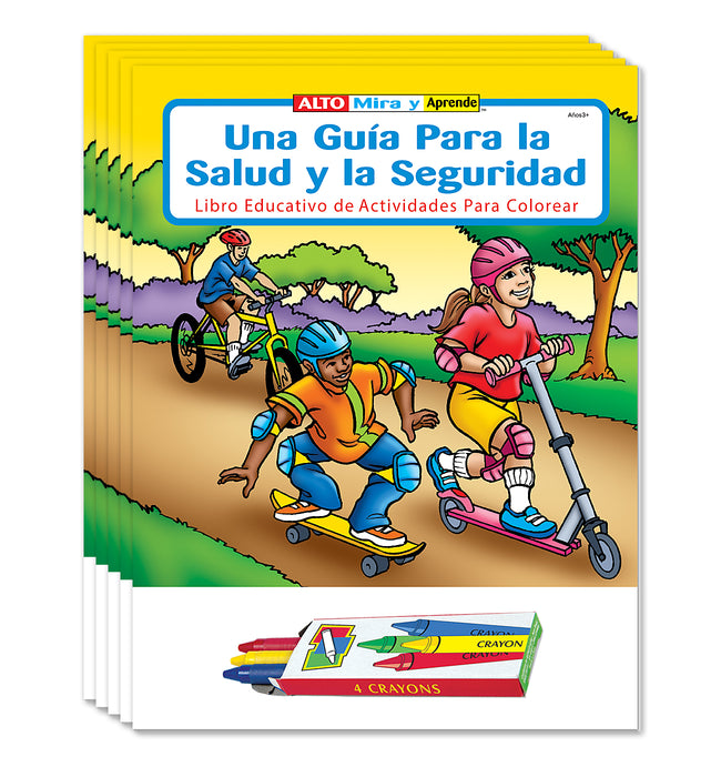 ZoCo - A Guide to Health & Safety - Spanish Version - Bulk Coloring & Activity Books