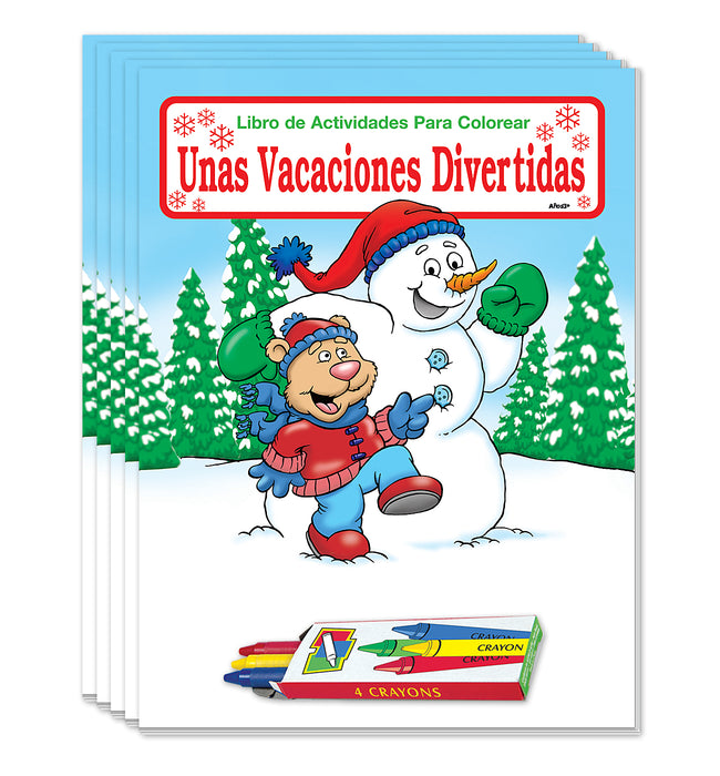 ZoCo - Holiday Fun (Spanish Version) - Coloring & Activity Books