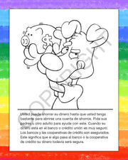 ZoCo - Be Smart, Save Money (Spanish Version) - Coloring & Activity Books