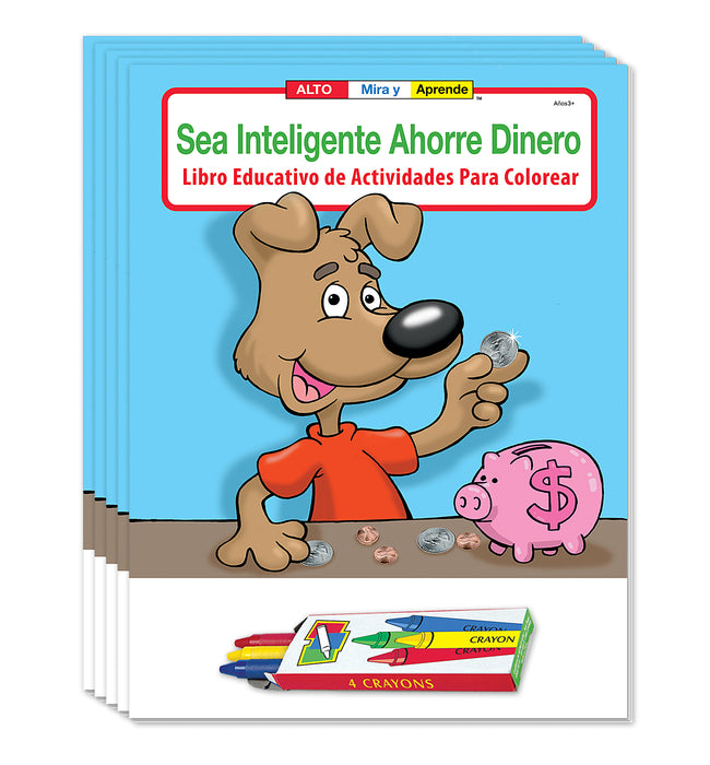 ZoCo - Be Smart, Save Money (Spanish Version) - Coloring & Activity Books