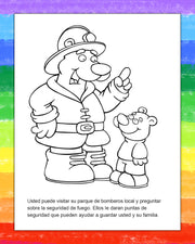 ZoCo - Practice Fire Safety (Spanish Version) - Coloring & Activity Books
