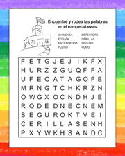 ZoCo - Practice Fire Safety (Spanish Version) - Coloring & Activity Books