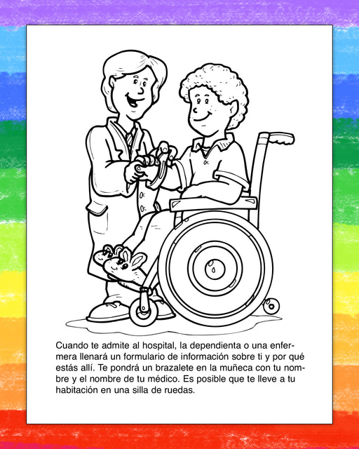 ZoCo - Your Hospital Cares About You (Spanish Version) - Coloring & Activity Books