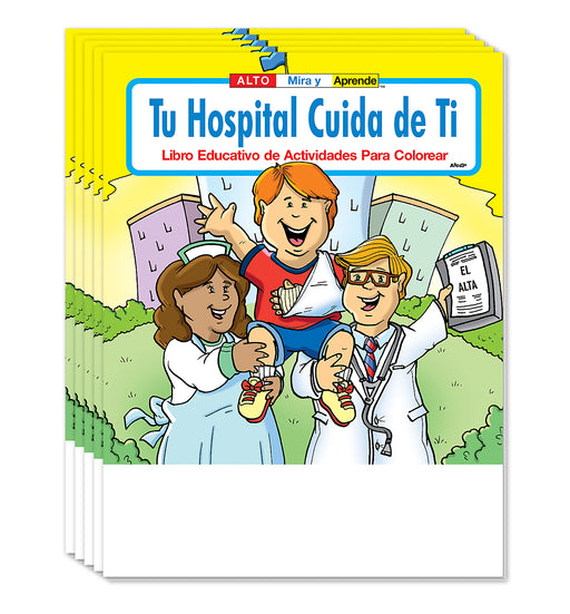 ZoCo - Your Hospital Cares About You (Spanish Version) - Coloring & Activity Books