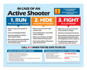 Active Shooter - RUN HIDE FIGHT Poster