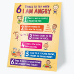 Calm Down Corner - Laminated Poster - 17"x22"