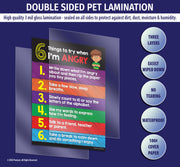 All posters are manufactured with double sided 3 mil thick encapsulated lamination - ZoCo Products