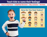 Kids Feelings / Emotions Poster - 17"x22" - Laminated