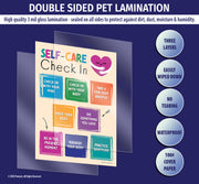 All posters are manufactured with double sided 3 mil thick encapsulated lamination - ZoCo Products
