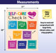 Self-Care Check In Poster - 17"x22" - Laminated