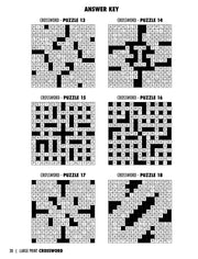 ZoCo - Deluxe Large Print 3-in-1 (Word Search, Crossword, & Sudoku) Puzzle Books (Vol. 1)