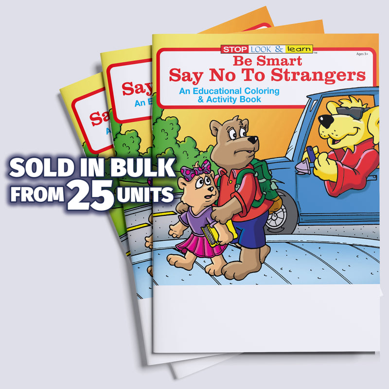 ZoCo - Be Smart, Say No to Strangers - Coloring & Activity Books