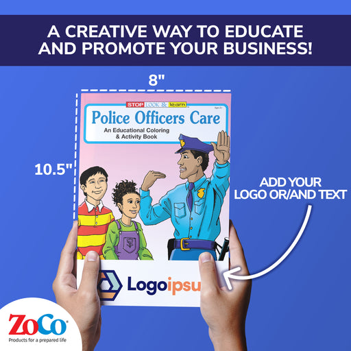 ZoCo - Police Officers Care - Coloring & Activity Books