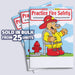 Fire Safety Coloring Books for Kids by ZoCo Products