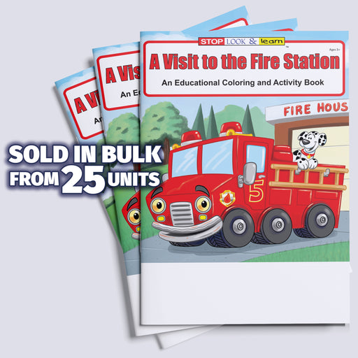 Kids Fire Safety Coloring Books by ZoCo Products