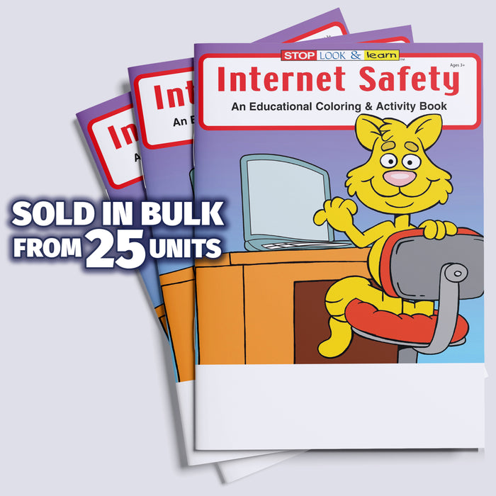 ZoCo - Internet Safety - Coloring & Activity Books