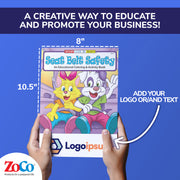 ZoCo - Seat Belt Safety - Coloring Books
