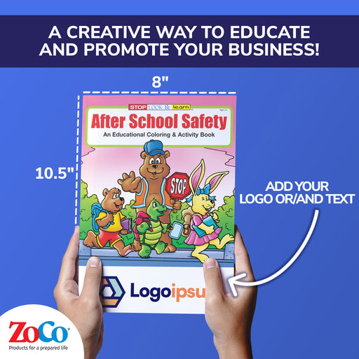 ZoCo - After School Safety - Coloring & Activity Books