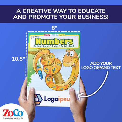 ZoCo - Fun With Numbers - Coloring & Activity Books