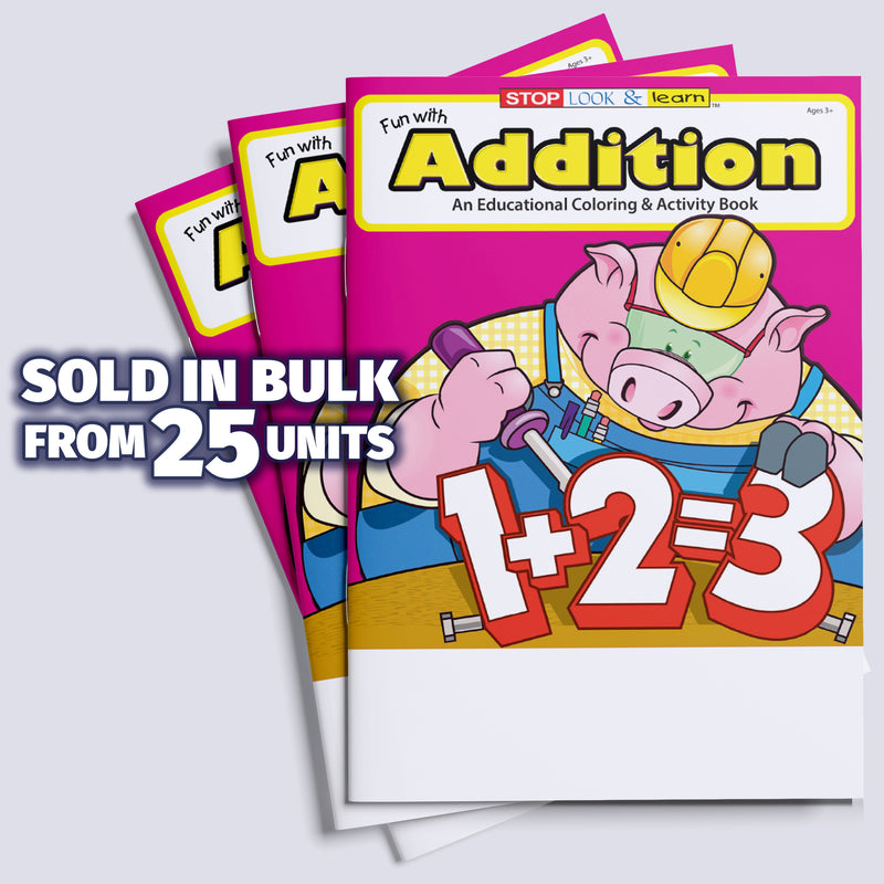 ZoCo - Fun With Addition - Coloring & Activity Books