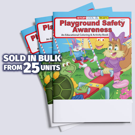 ZoCo - Playground Safety Awareness - Coloring & Activity Books