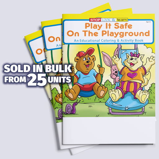 ZoCo - Play It Safe on the Playground - Coloring & Activity Books