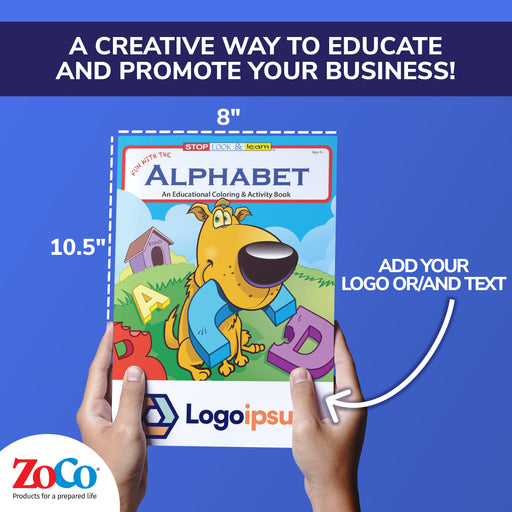 ZoCo - Fun With The Alphabet - Coloring & Activity Books