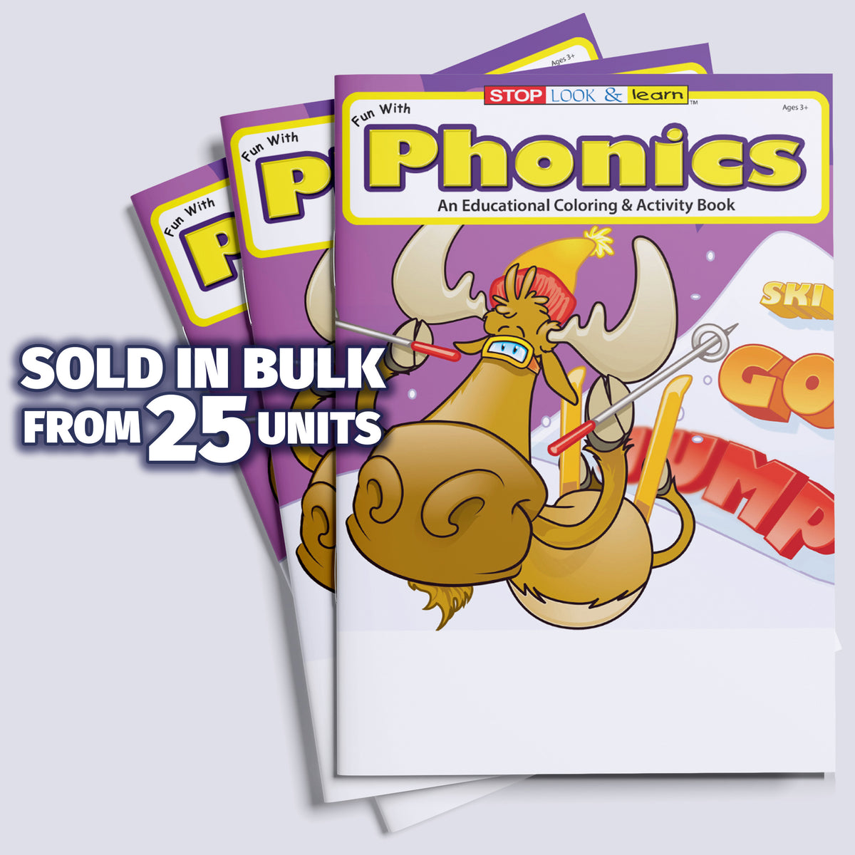 Fun With Phonics Coloring & Activity Books — ZoCo Products