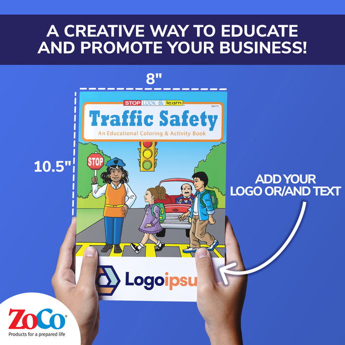 ZoCo - Traffic Safety - Coloring & Activity Books