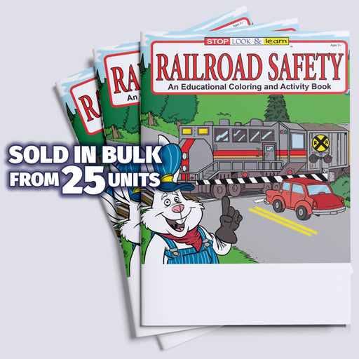 ZoCo - Railroad Safety - Coloring & Activity Books