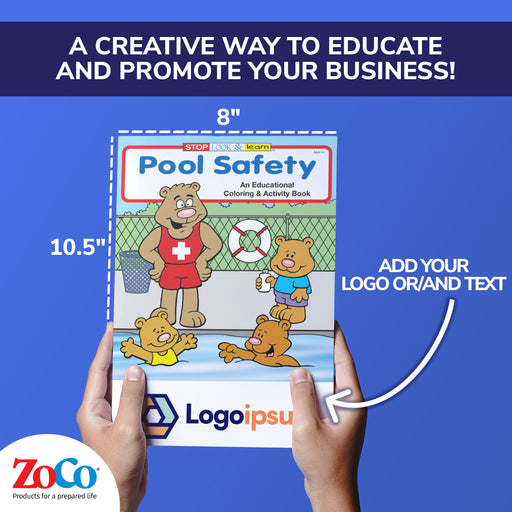 ZoCo - Pool Safety - Coloring & Activity Books