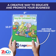 ZoCo -  Keep Our Environment Clean - Kid's Coloring & Activity Books