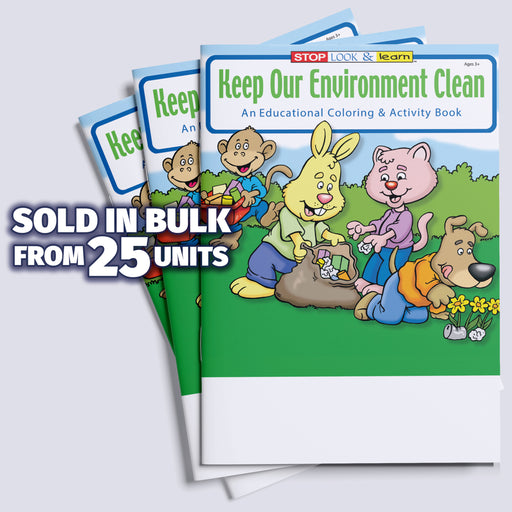 ZoCo -  Keep Our Environment Clean - Kid's Coloring & Activity Books