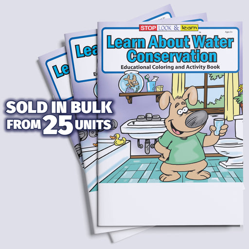 ZoCo - Learn About Water Conservation - Coloring & Activity Books