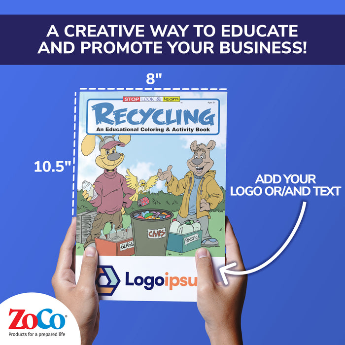 ZoCo - Recycling - Coloring & Activity Books