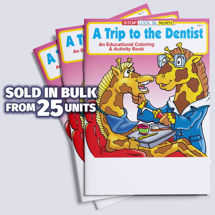 ZoCo - A Trip to The Dentist Kid's Coloring & Activity Books