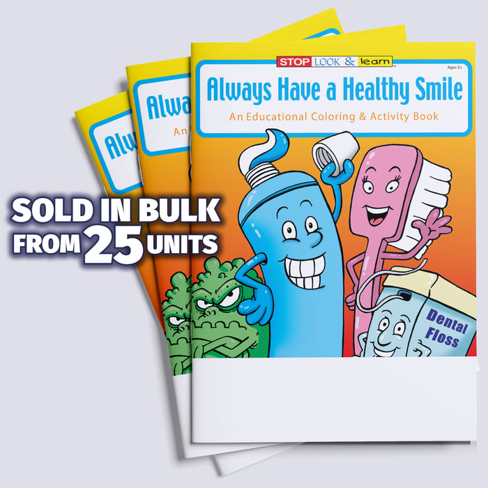 ZoCo - Always Have A Healthy Smile - Coloring & Activity Books