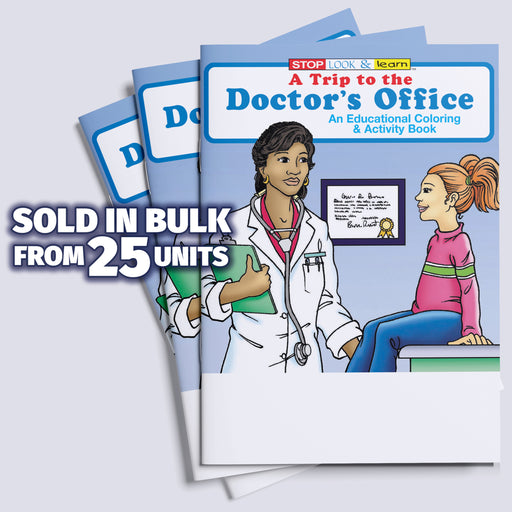 ZoCo - A Trip to the Doctor's Office Kid's Coloring & Activity Books