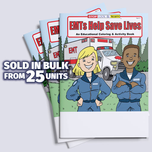 ZoCo - EMTs Help Save Lives - Coloring & Activity Books