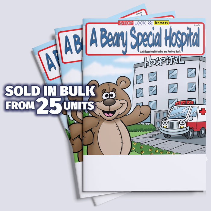 ZoCo - A Beary Special Hospital Kid's Coloring & Activity Books