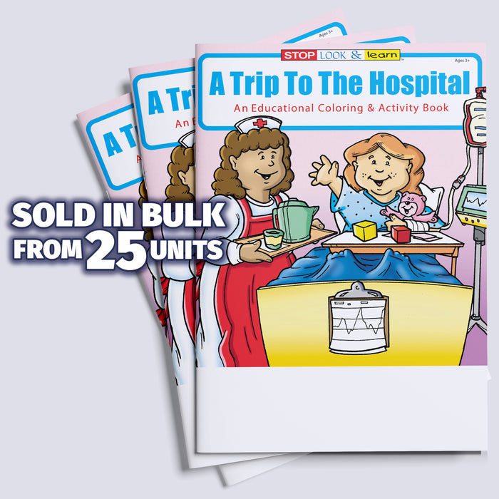 ZoCo - A Trip to The Hospital Kids Coloring and Activity Books